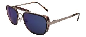 Siena-Satin Chrome Tortoise